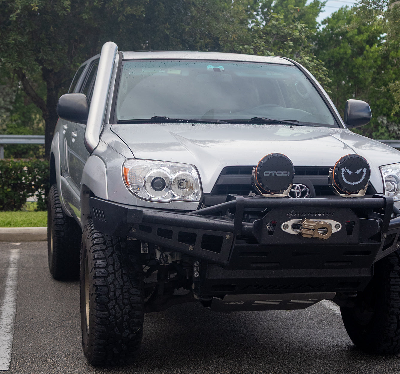 2003-2009 Toyota 4Runner 4" Stainless Snorkel Kit (PRE-ORDER)